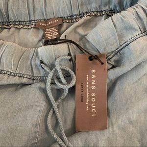 Soft Denim Joggers